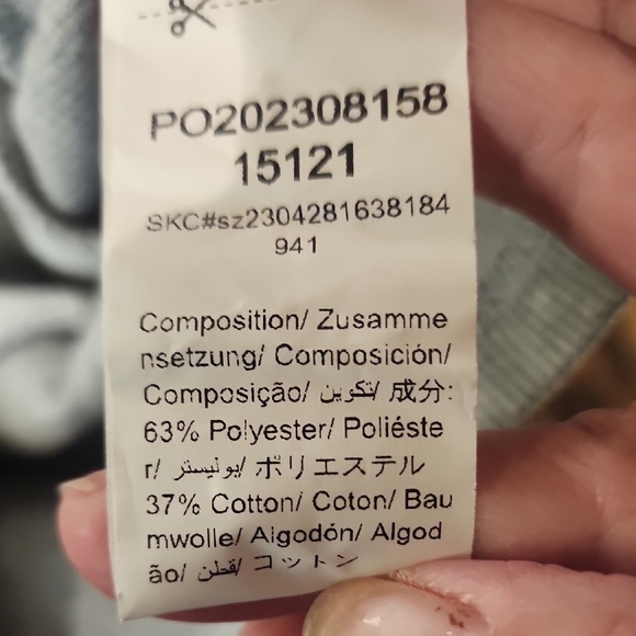 H& M Gray Cropped Hoodie Jacket - Picture 4 of 4